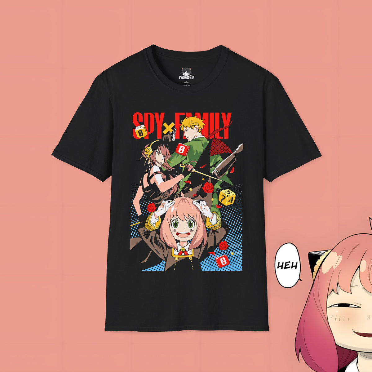 Spy Family Anime Graphic T-Shirt
