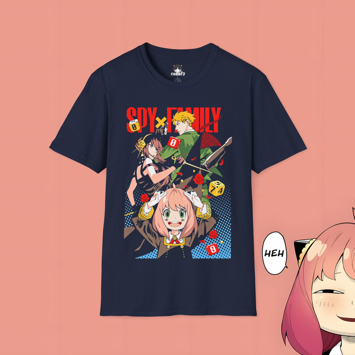Spy Family Anime Graphic T-Shirt