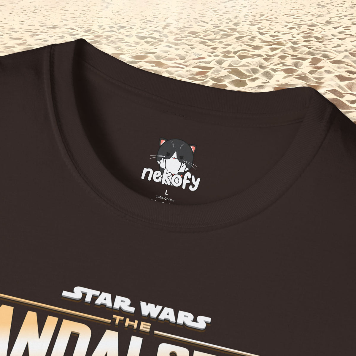 Mandalorian and Grogu Desert Sunset T-Shirt