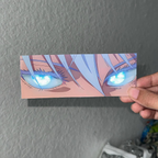 Honored One Reflective Eyes | Anime-Style Vinyl Decal