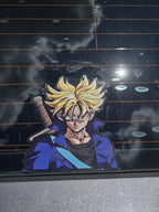 Trunks DBZ | Super Sayian UV Reflective Vinyl Decal
