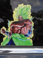 Legendary Broly | UV Reflective Vinyl Decal