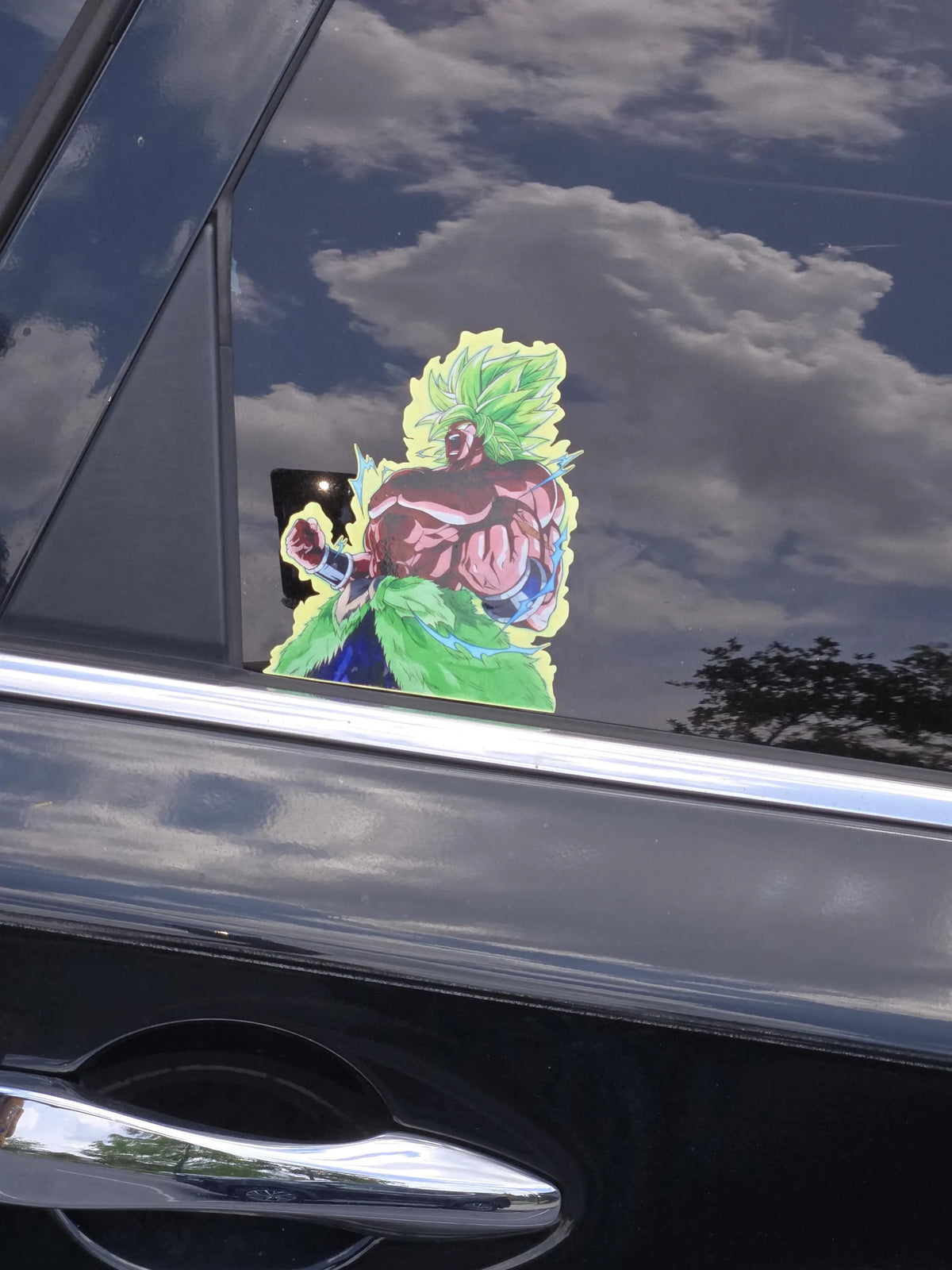 Legendary Broly | UV Reflective Vinyl Decal