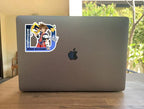 Disney’s “D” Annual Passholder Sticker - Kingdom hearts Sora - Fanart